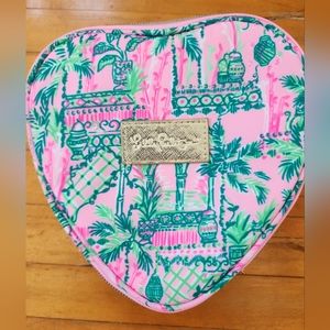 Brand New Lilly Pulitzer heart shaped case